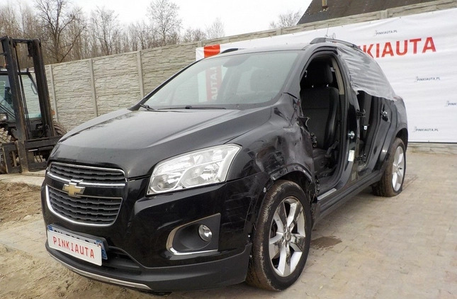 Chevrolet Trax cena 20900 przebieg: 159622, rok produkcji 2013 z Radków małe 497